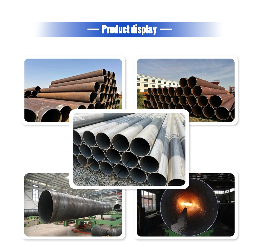 ASTM 210c A53 A106 A333 A335 St52 DN15 Sch40 Q235B Q355b LSAW Hfw ERW SSAW Carbon Black Alloy Hot Rolled/Cold Rolled Welded Steel Pipe /Tube Price