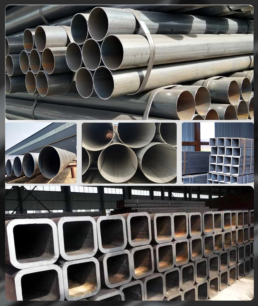 China Factory API 5L X-65 Q235B Q345b Q420c Q460c Ss400 Ss540 S235 S275 A36 A53 A106 A500 1000mm Large Diameter API5l SSAW LSAW ERW Spiral Seamless Tube Pipe