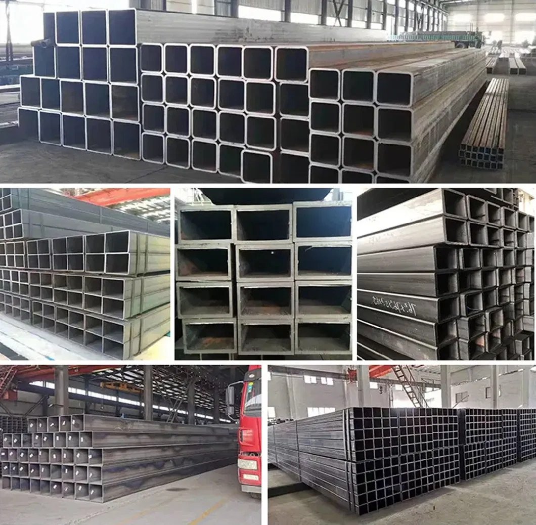 Square Steel Tube 100mm*100mm Factory Wholesale Square Hollow Section for Greenhouse