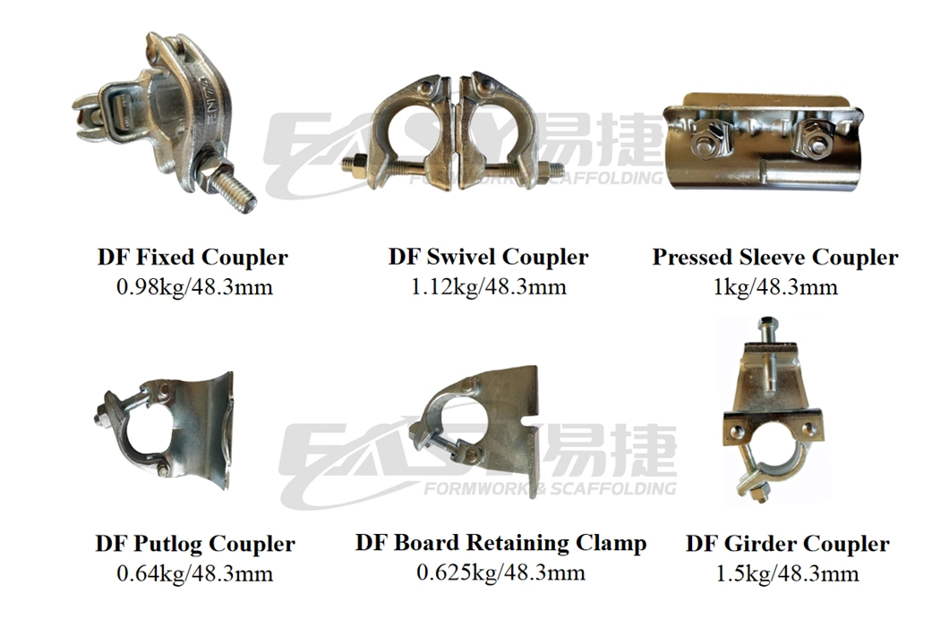 Easy Scaffolding Drop Forged /Pressed British Type BS1139 En74 Galvanized Scaffold Coupler