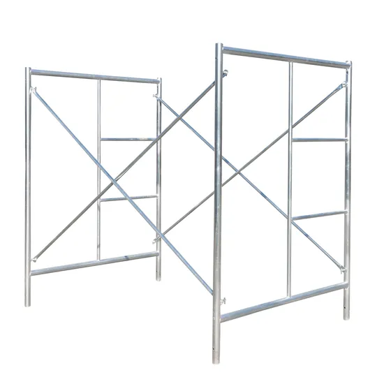 Hebei Pangda Galvanized Construction Ladder Scaffold Walk Through Scaffold 