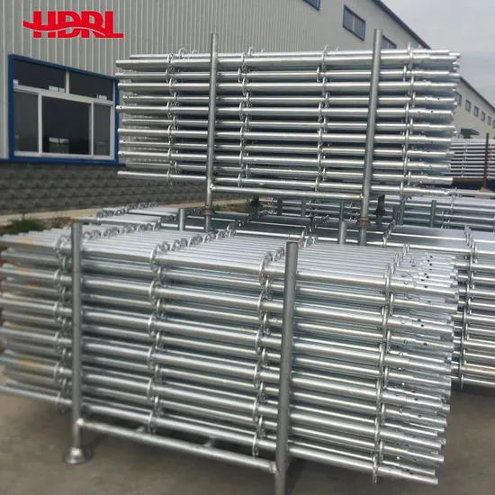 Steel Ringlock System Safe Construction Layher Scaffolding for Sale 