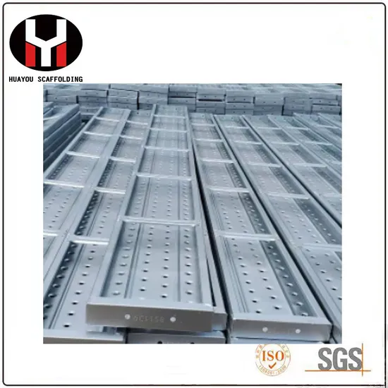 Building Material Steel Board Metal Plank Scaffolding Plank Metal Deck Scaffold for Construction Platform 