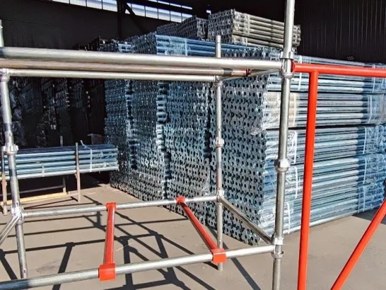 Durable Cuplock Scaffolding for Rapid Setup and Efficient Dismantling 