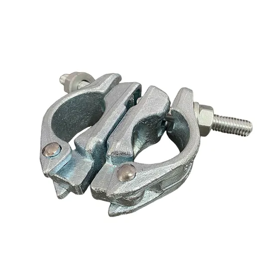 Construction Site Scaffolding Q235 Steel Galvanized Forged Rotary Fastener Couplers 