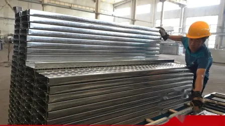 Construction Galvanized Scaffolding Boards Walking Platform Metal Deck Steel Plank 