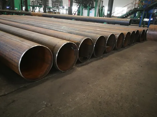 3lpe Fbe Coated ERW LSAW Welded Steel Pipe API 5L Welded Steel Pipe 