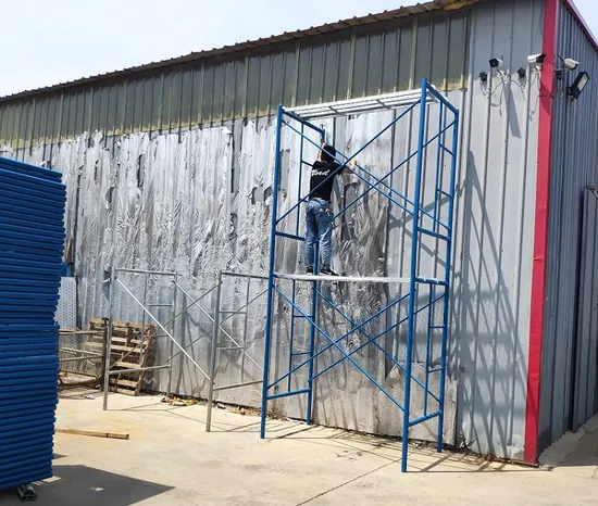 Painting Door Scaffold H Frame Scaffold H Frame Steel Scaffolding for Construction 