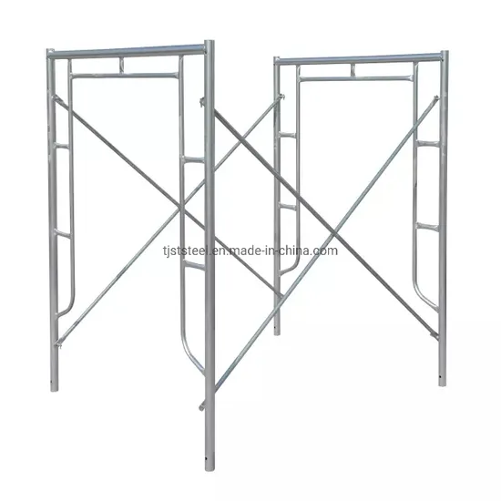 Portable Platform Beatty Frame Scaffold Set Movable Box Metal H Frame Steel Ladder Scaffolding System Mason Scaffolding Frames Parts 