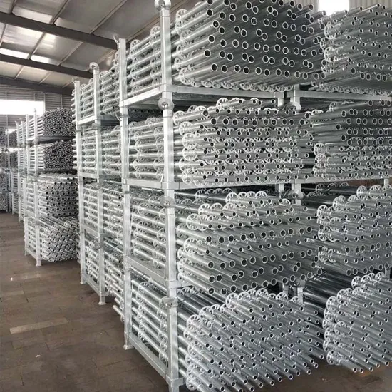 Multifunctional Modular Steel Ringlock Scaffolding and Parts Price for Construction and Formwork 